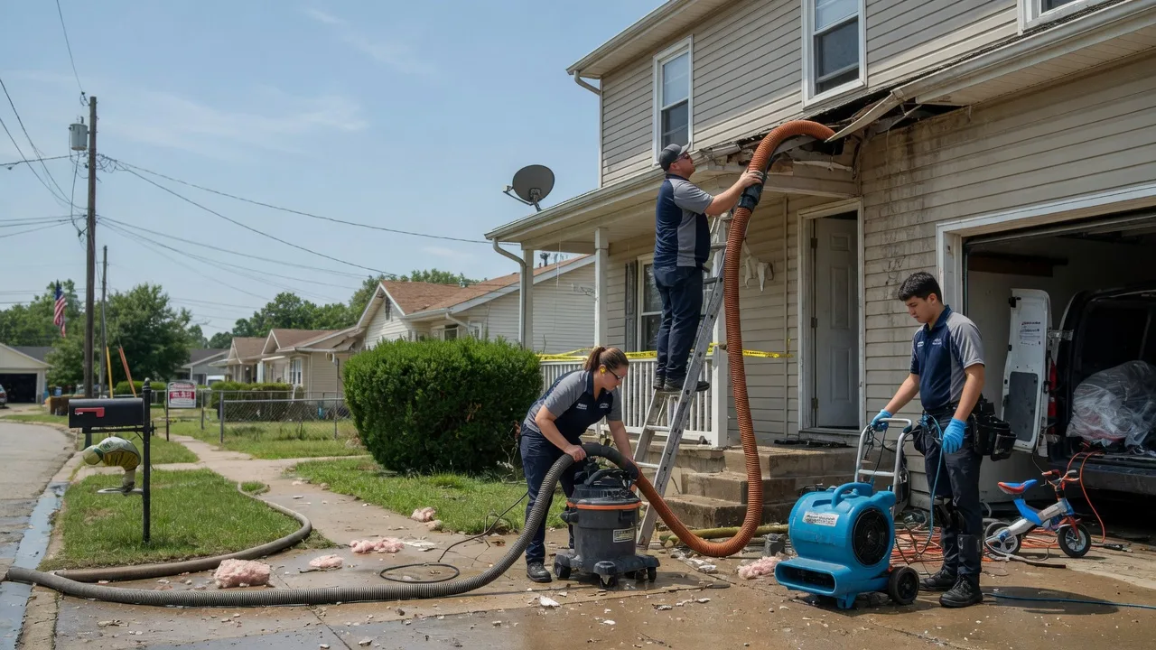 Water Damage Restoration in New Edinburg, AR near me